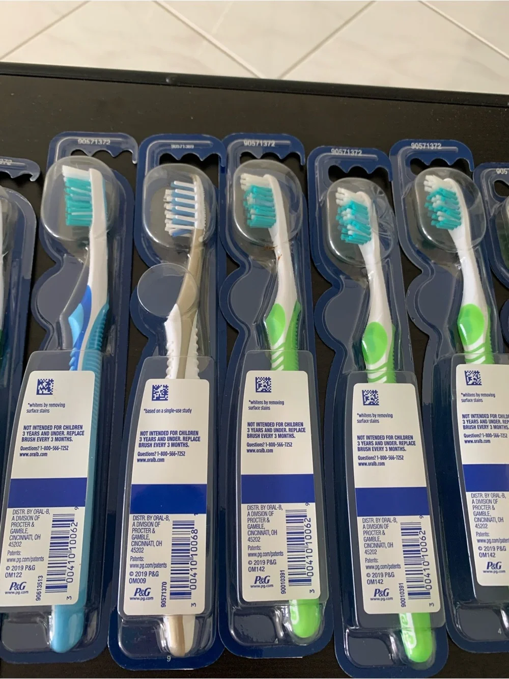 Oral- B toothbrushes